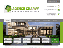 Tablet Screenshot of agencecharvy.com